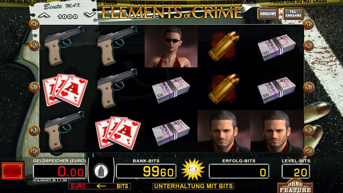 ElementsofCrime-Basisspiel