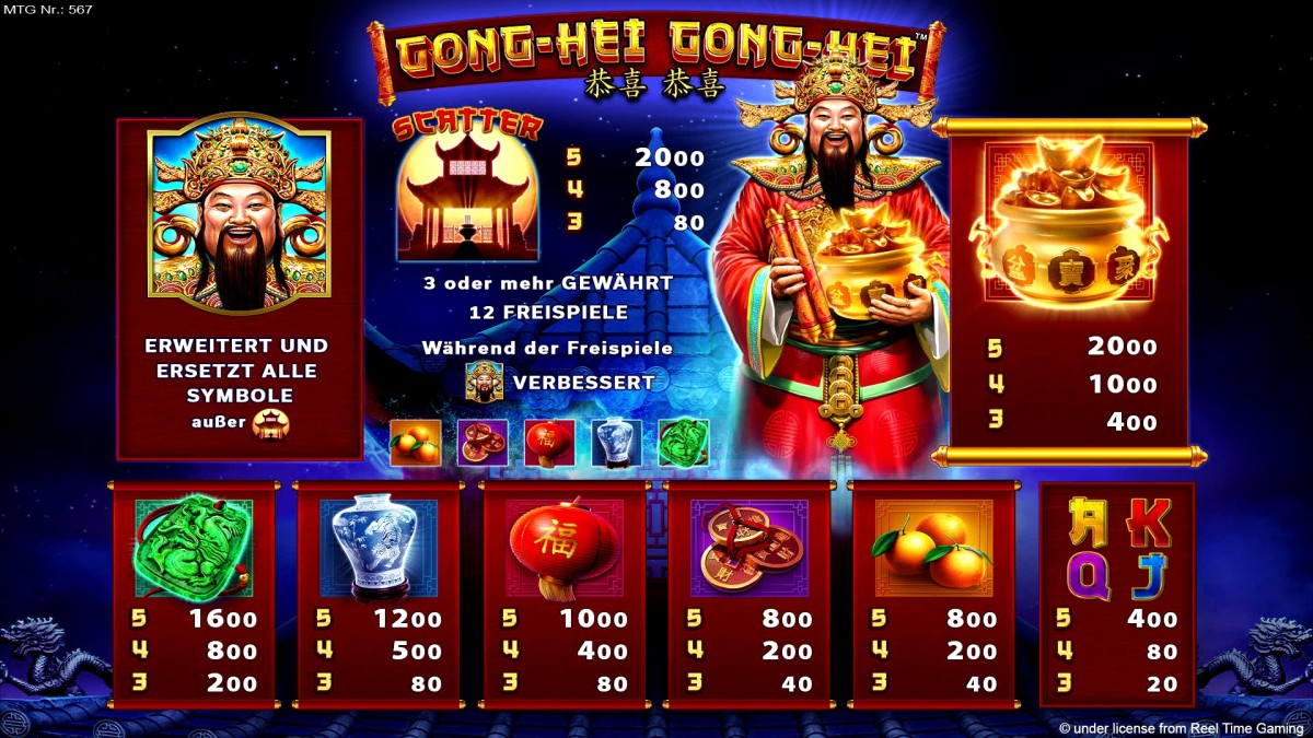 GongHei-Spielplan