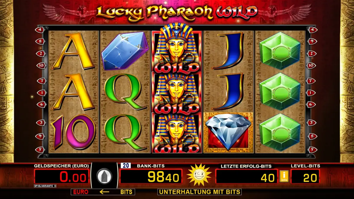 LuckyPharaohWild-Basisspiel